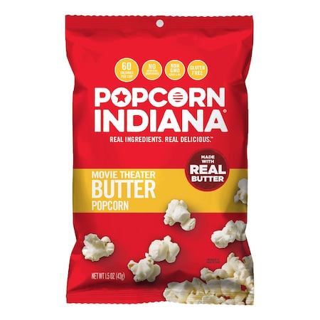 Popcorn Indiana Caddy Popcorn Movie Theater Butter 1.5 oz., PK6 8435710025